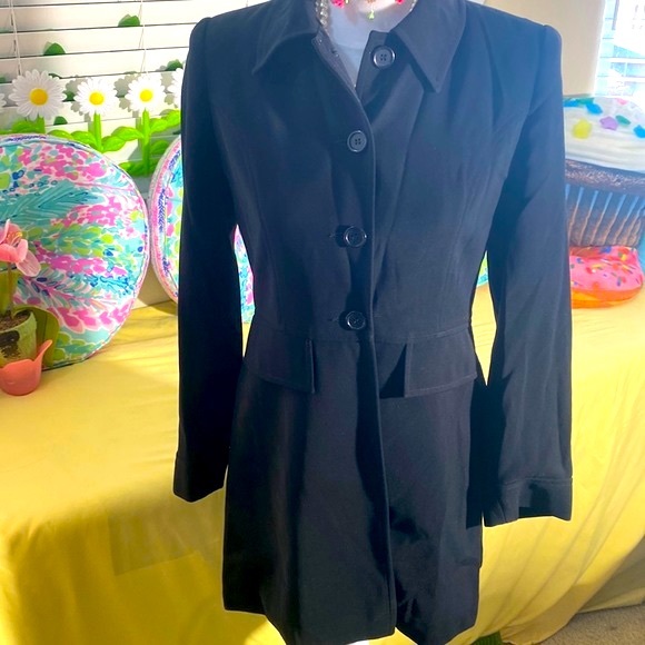 Lena Gabrielle Jackets & Blazers - SOLD to mycrystalmoon Lena Gabrielle long black petite jacket